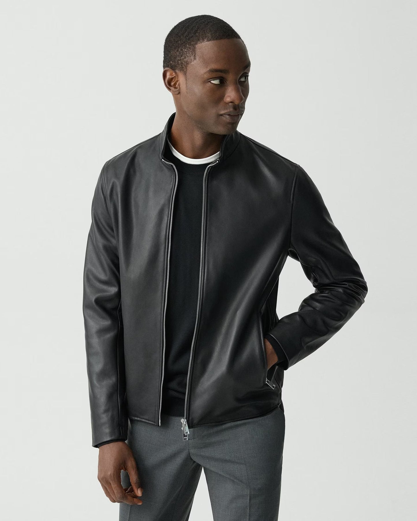 Custom Arun Divakaruni Leather Jacket