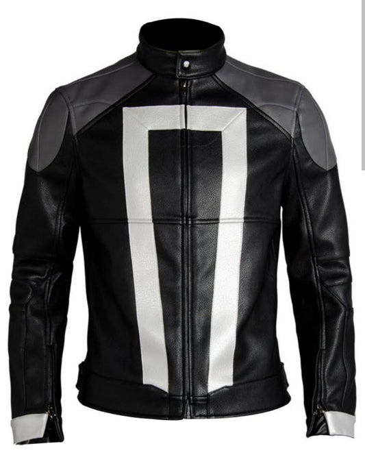 Custom Charity Hope Hawkins Leather Jacket