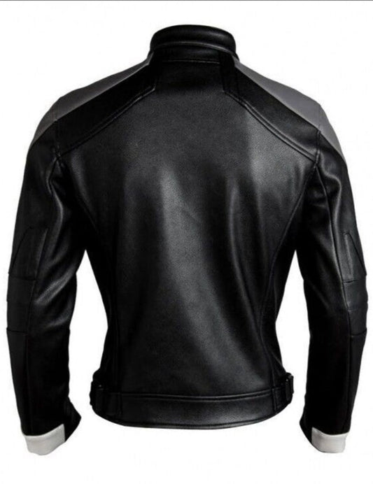 Custom Charity Hope Hawkins Leather Jacket