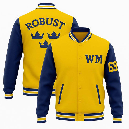 Custom Wahid Musawi Hybrid Varsity Jacket