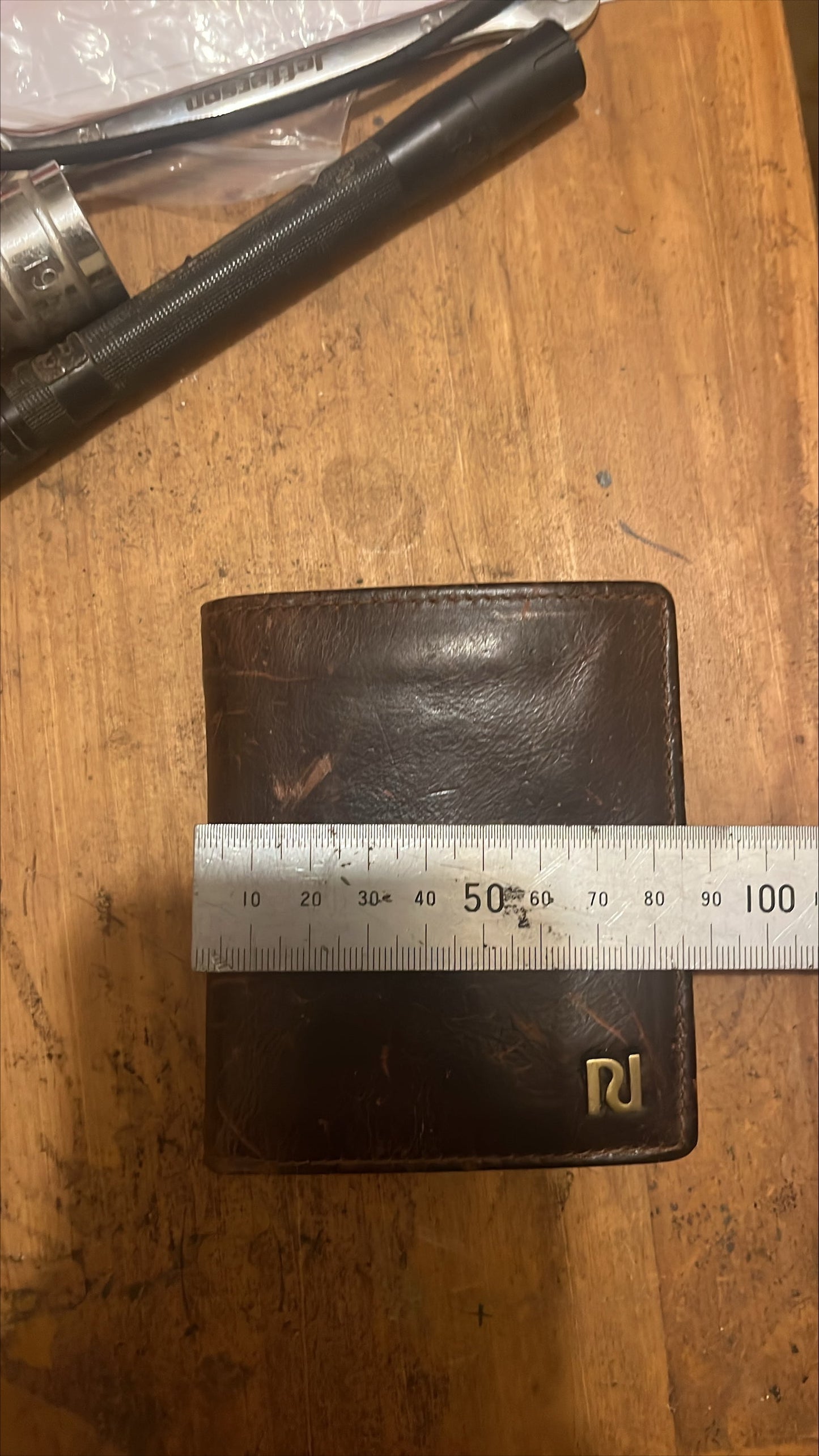 Custom Sean O Donovan Tri-Fold Leather Wallet