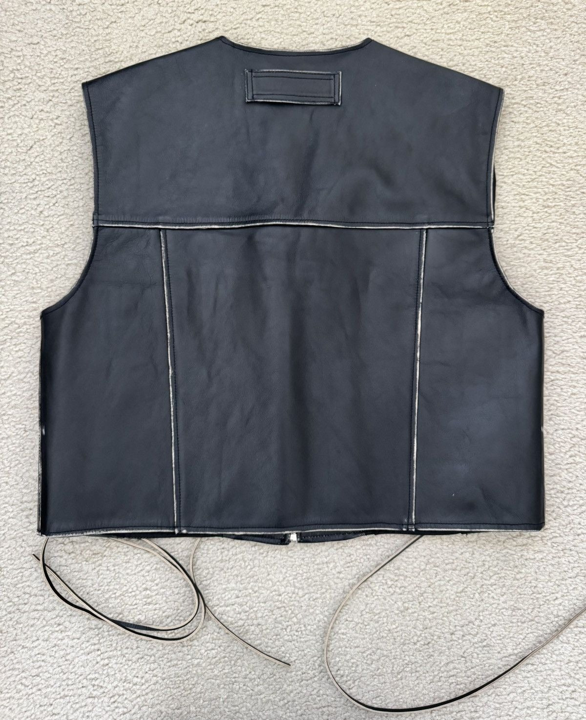 Custom Brittney Rose Leather Vest
