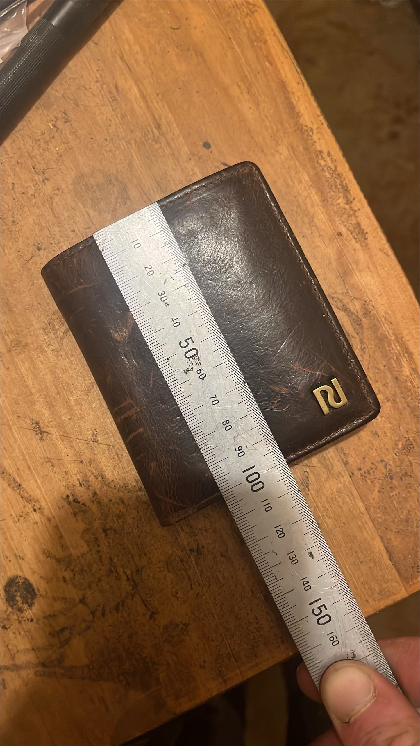 Custom Sean O Donovan Tri-Fold Leather Wallet
