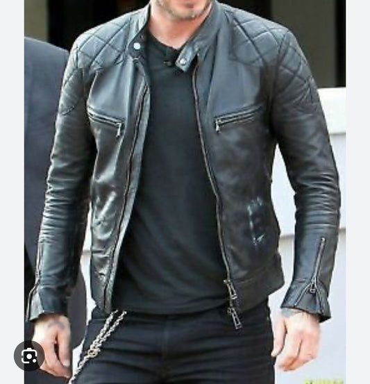 Custom Amila Punyadasa Leather Jacket 1/2 Installments