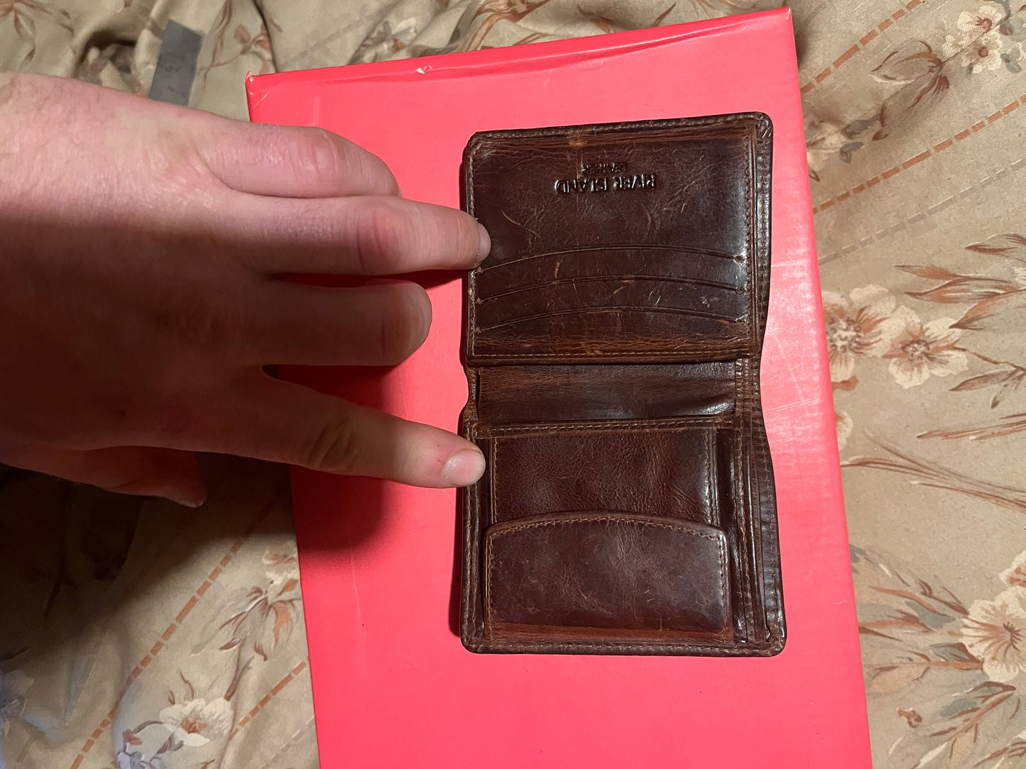 Custom Sean O Donovan Tri-Fold Leather Wallet