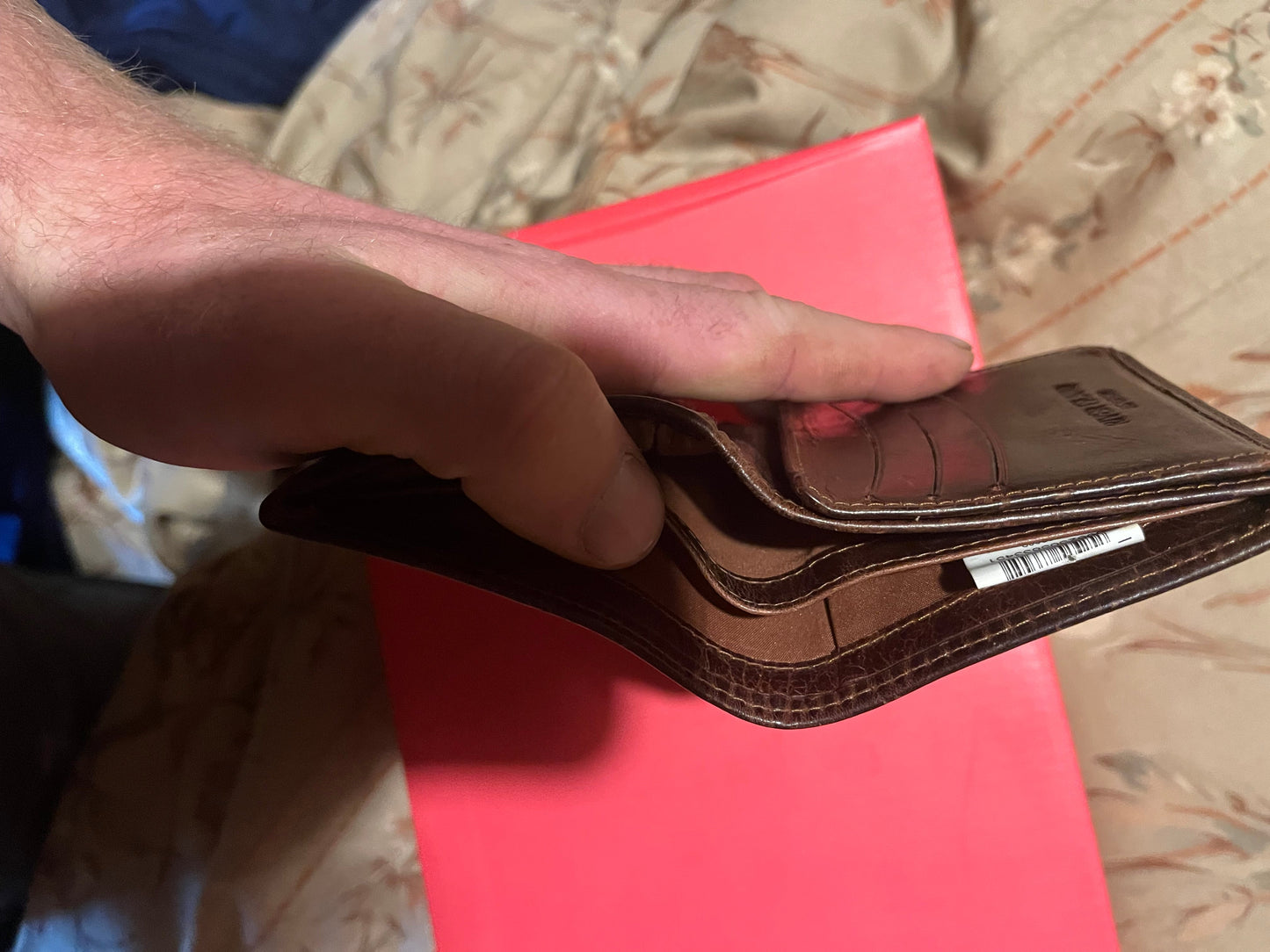 Custom Sean O Donovan Tri-Fold Leather Wallet