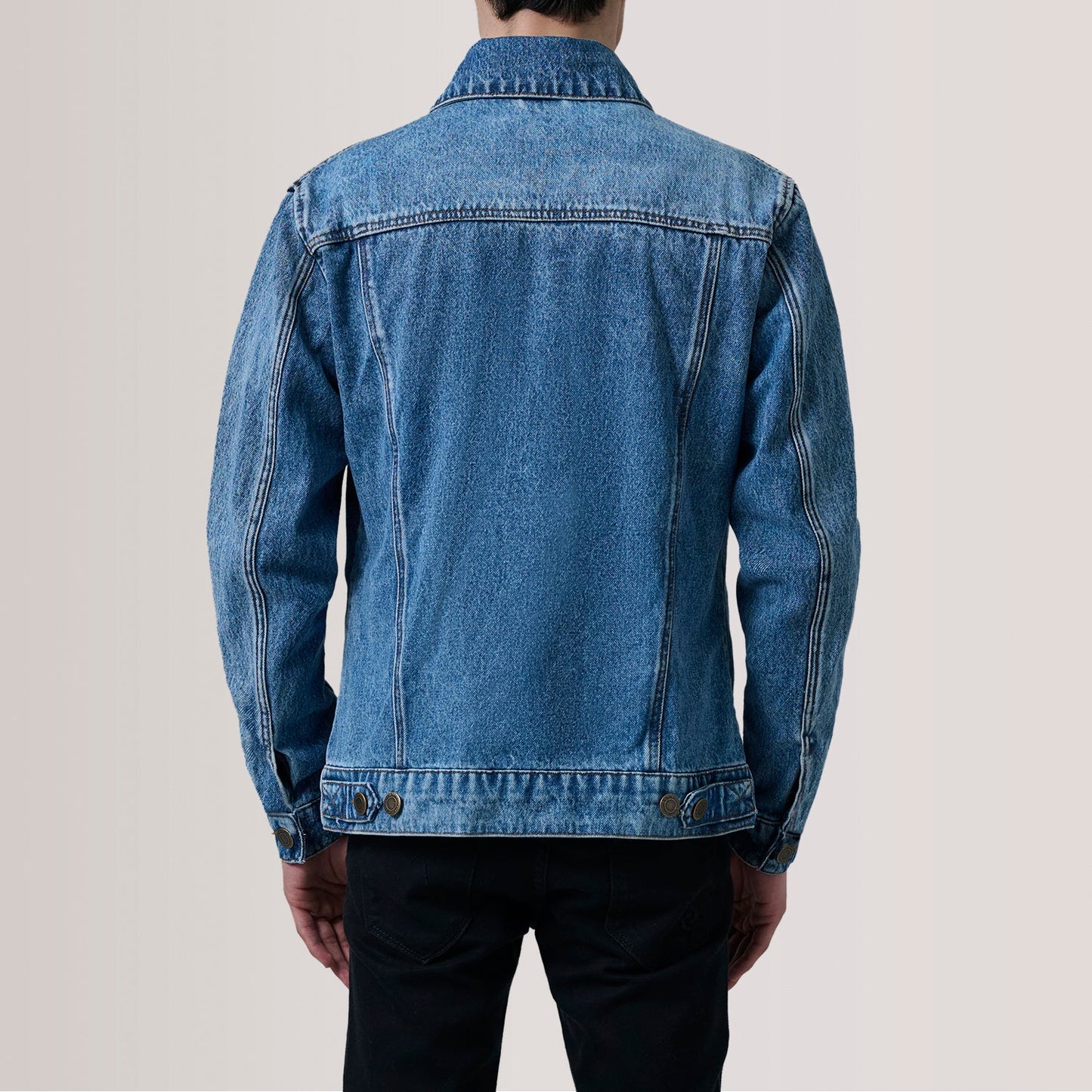 Conard Ice Blue Denim Trucker Jacket