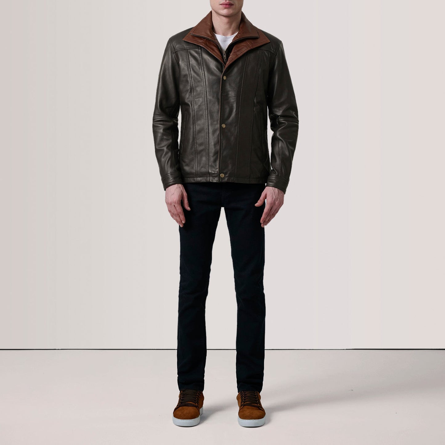 Klen Brown Classic Jacket