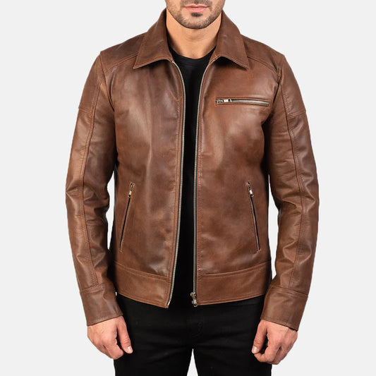 Custom Chris Watson Leather Jacket
