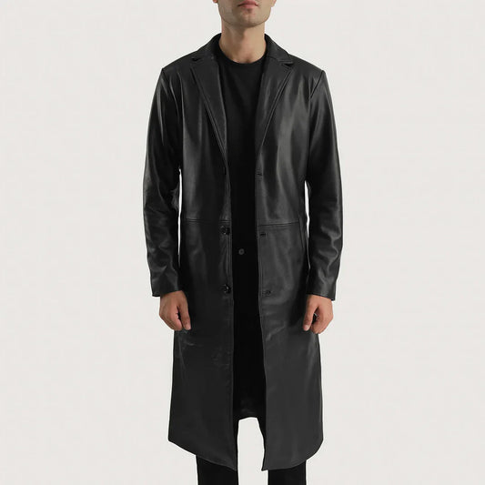 Custom Anthony Leather Coat