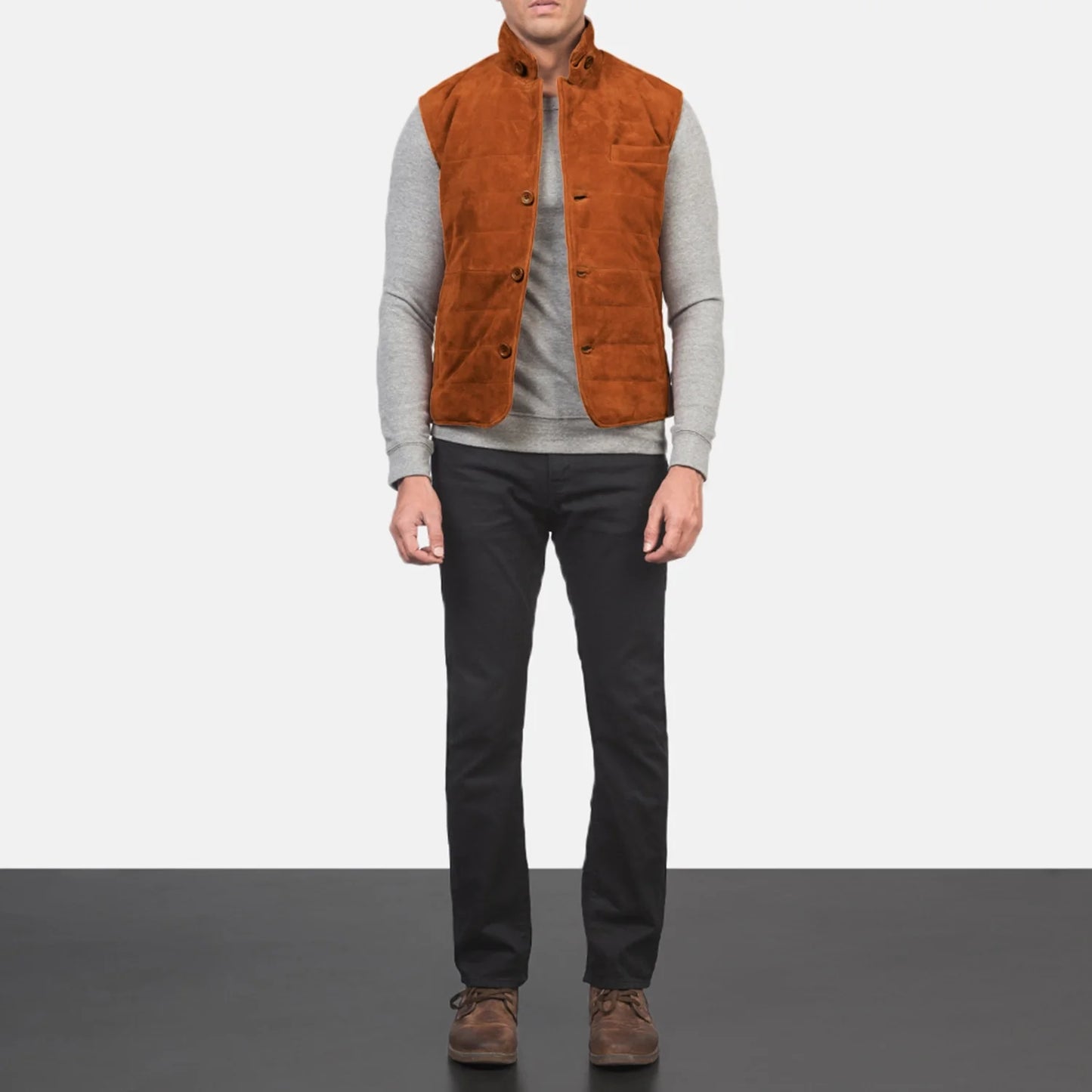 Tony Brown Suede Vest