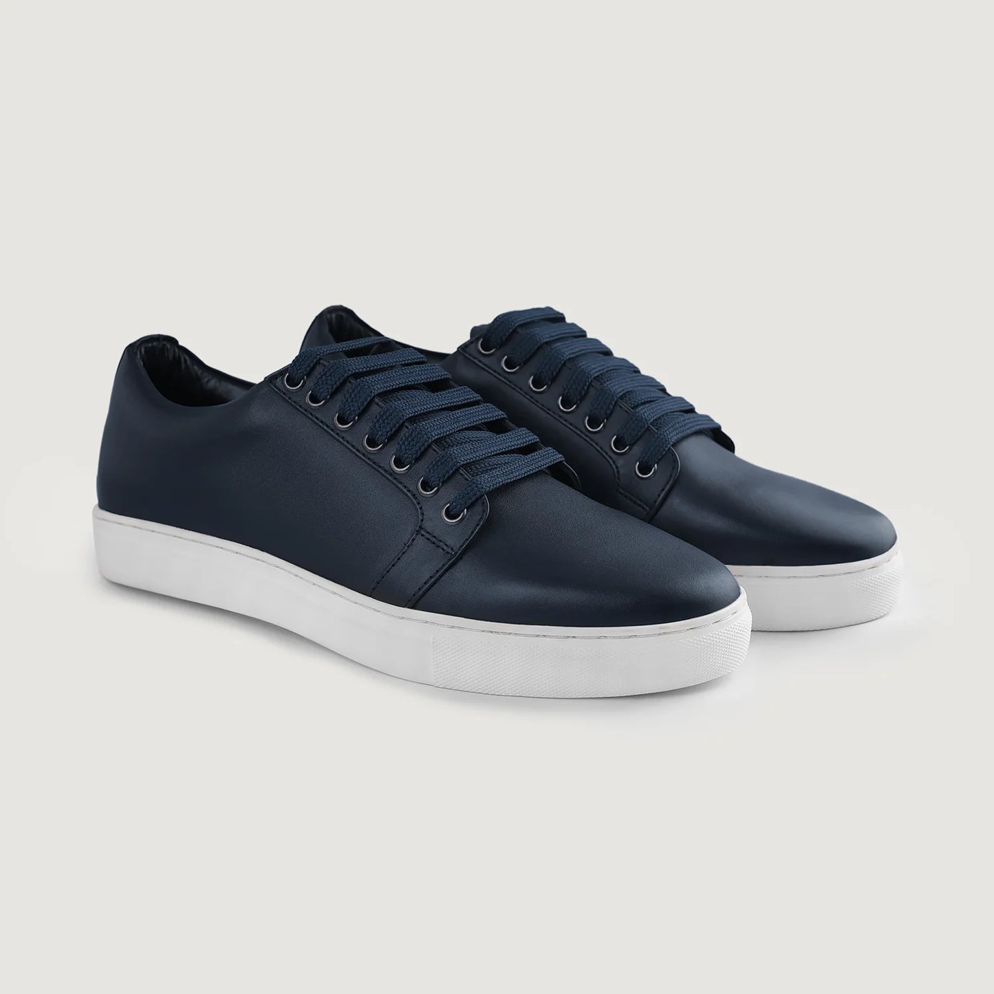 Murphy Low Top Midnight Blue Leather Sneakers