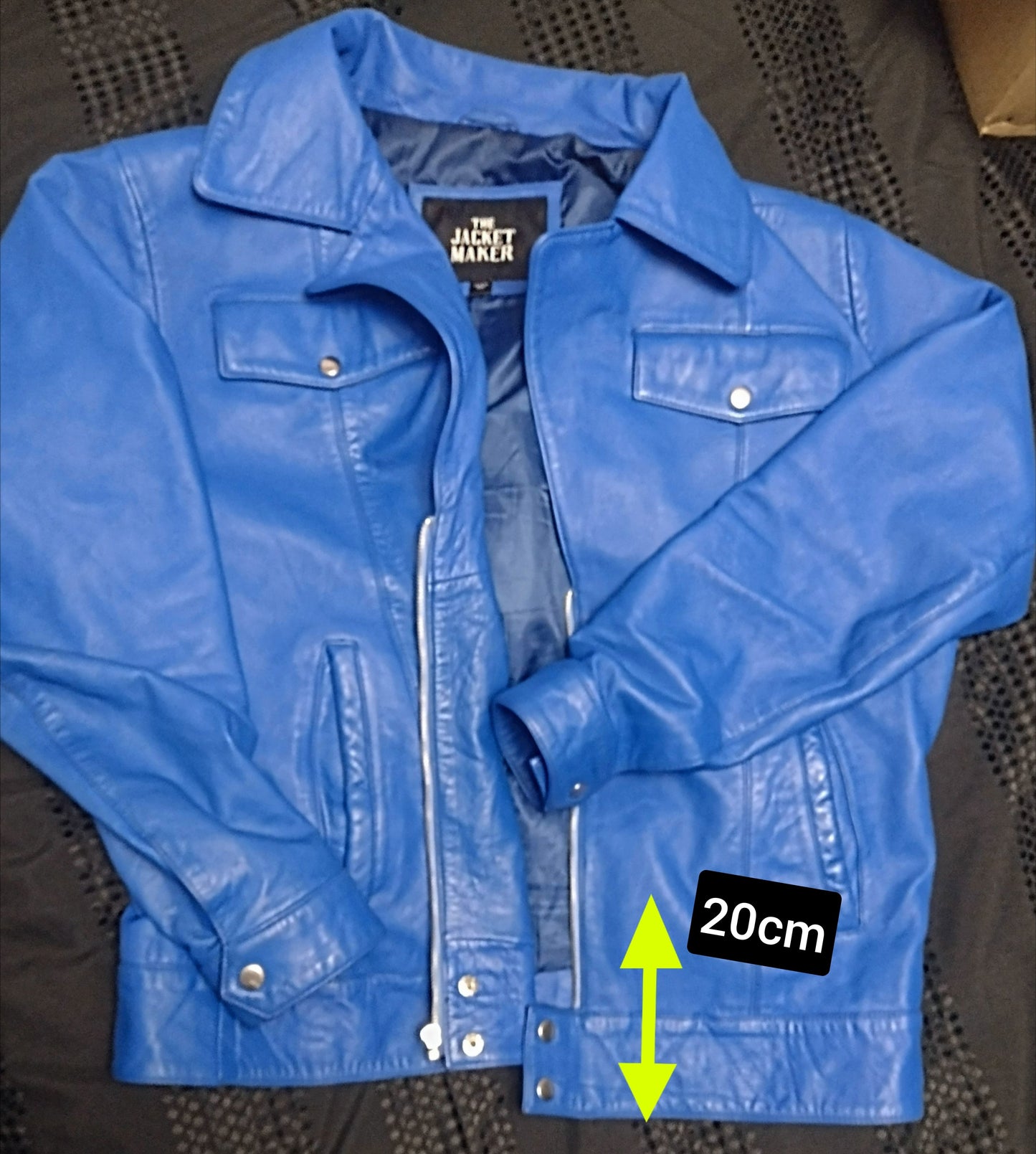 Custom Adam McBurney Leather Jacket