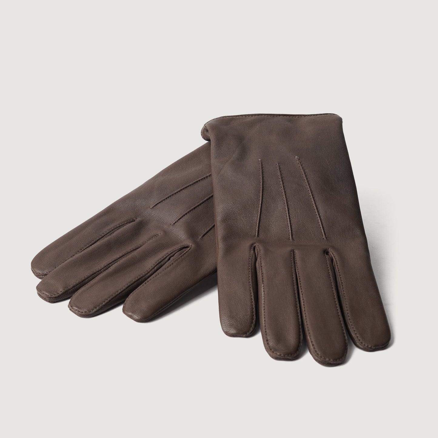 Ralph Brown Leather Dress Gloves