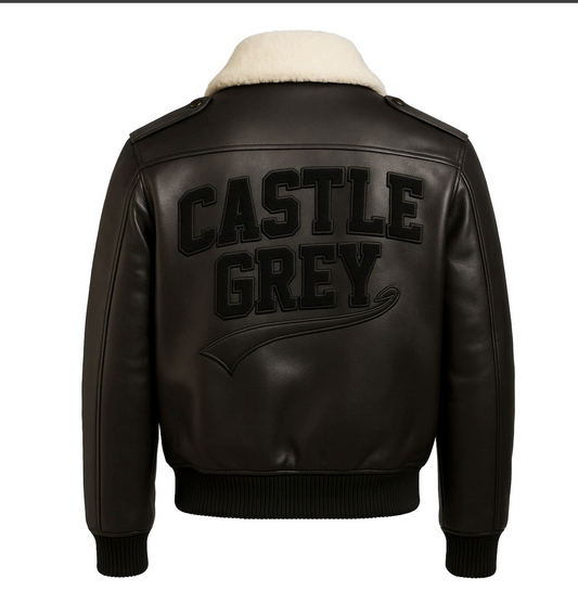 Custom Castle Grey Clothing Sample Jacket