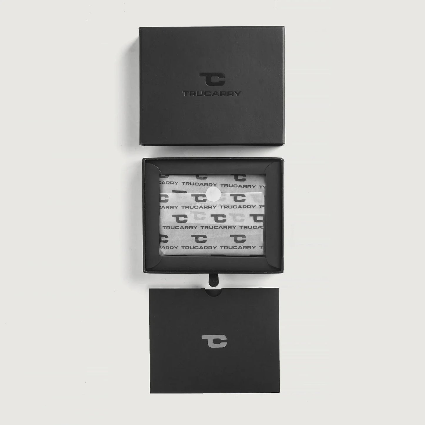 Voren Black Leather Bi-fold Wallet