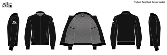 Custom Wrapbook Bomber Jacket X 4