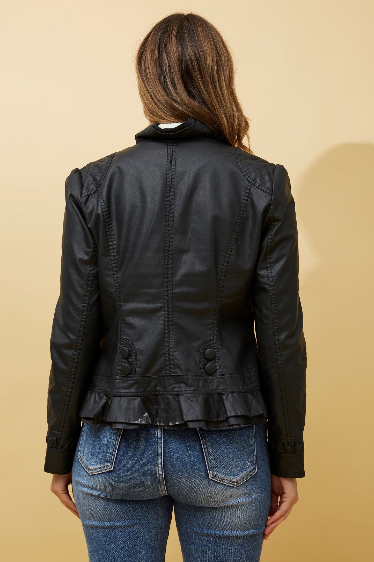 Custom Alison Lobb Leather Jacket 1/2 Installments
