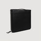 The Eclectic Black Leather Folio Organizer