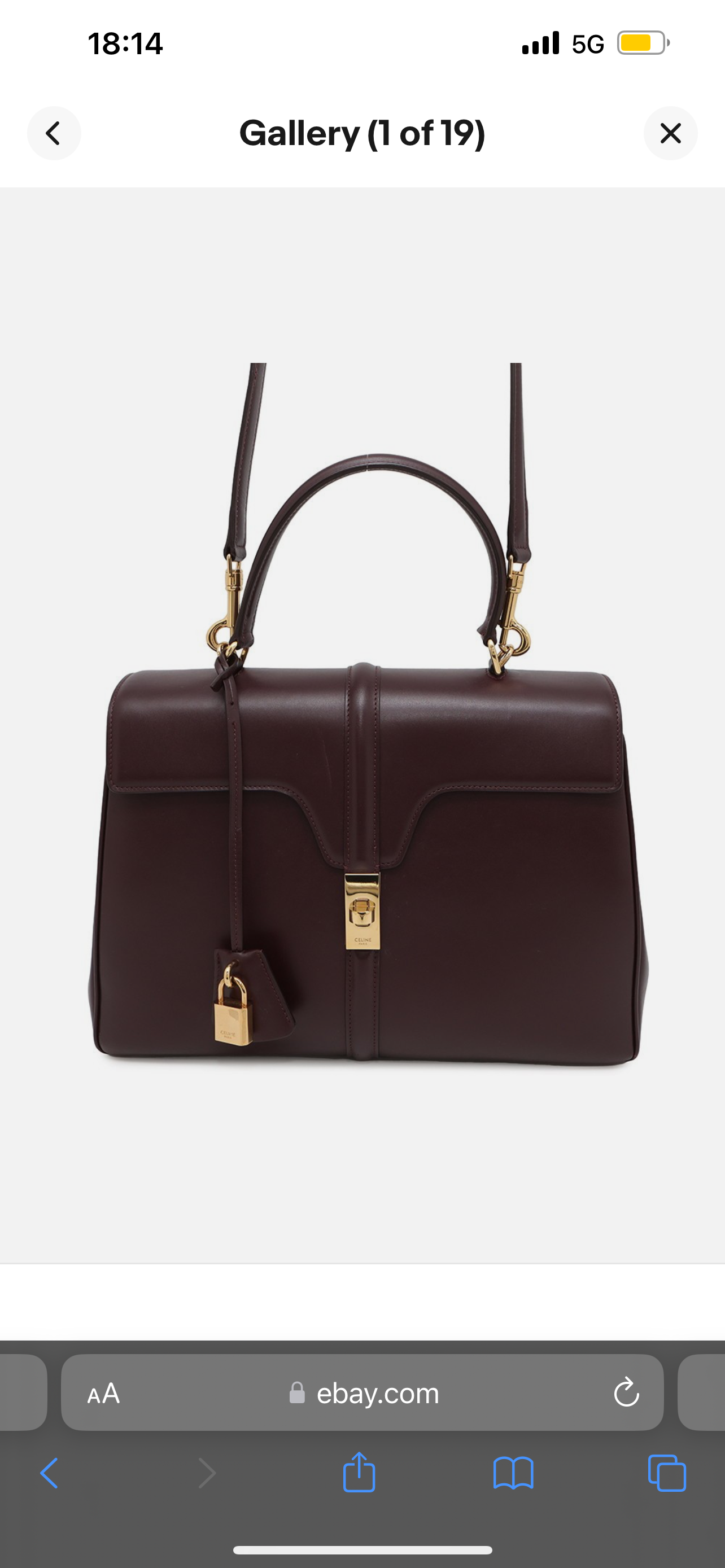 Custom Oluwatomife Laniyan Leather Handbag