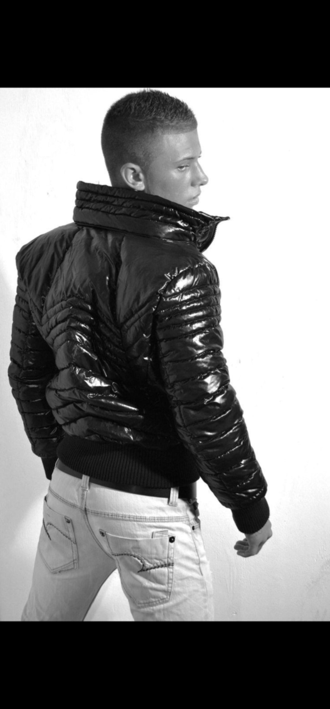 Custom Joey Frost Nylon Fabric Jacket 1/2 Installments