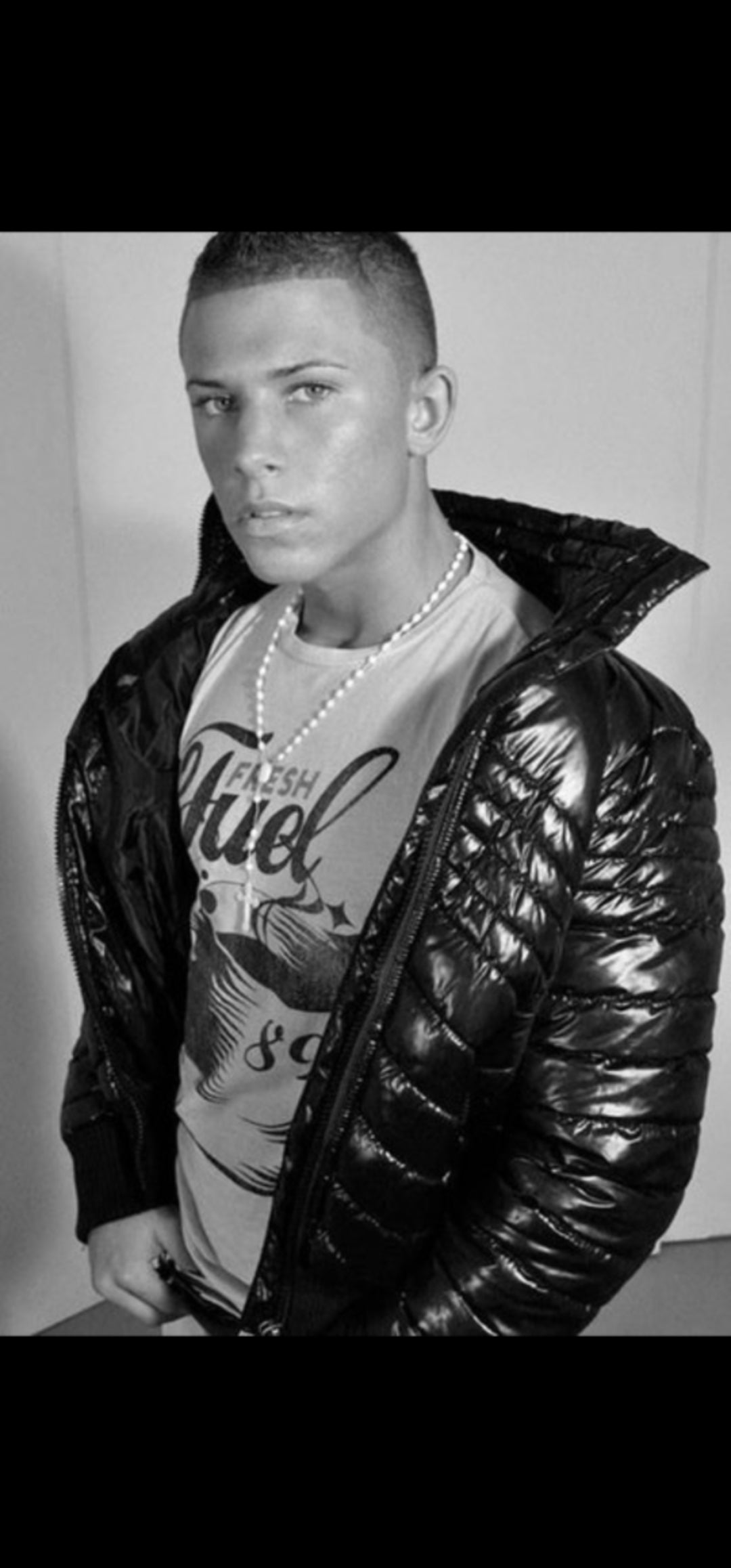 Custom Joey Frost Nylon Fabric Jacket 1/2 Installments