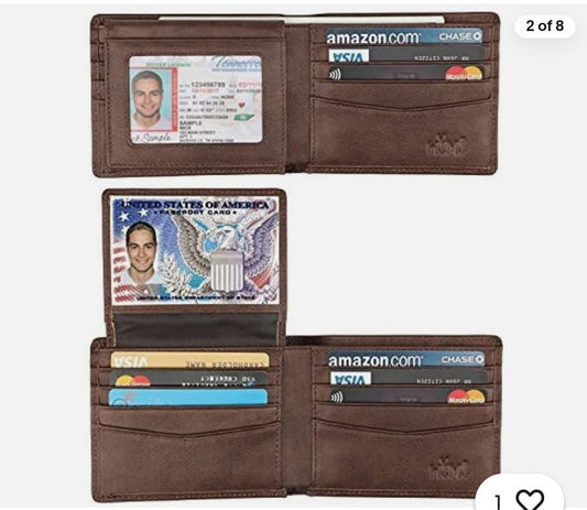 Custom Zahra Marvin Brown Leather Gift Set