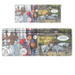 Custom Bronwyn Warzeniak Leather Wallets x 4