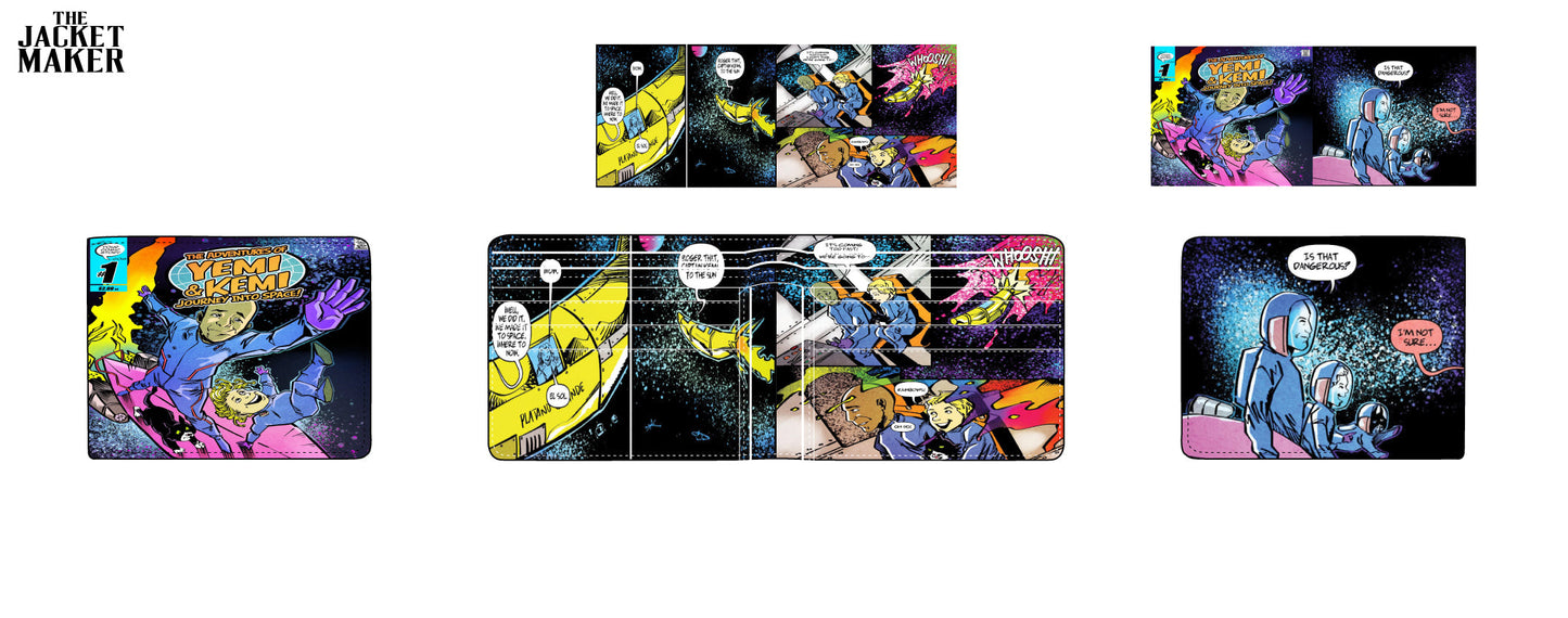 Custom Bronwyn Warzeniak Leather Wallets x 4