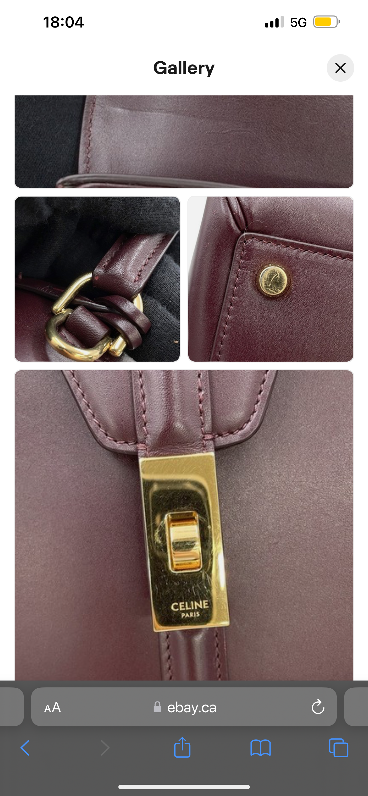 Custom Oluwatomife Laniyan Leather Handbag