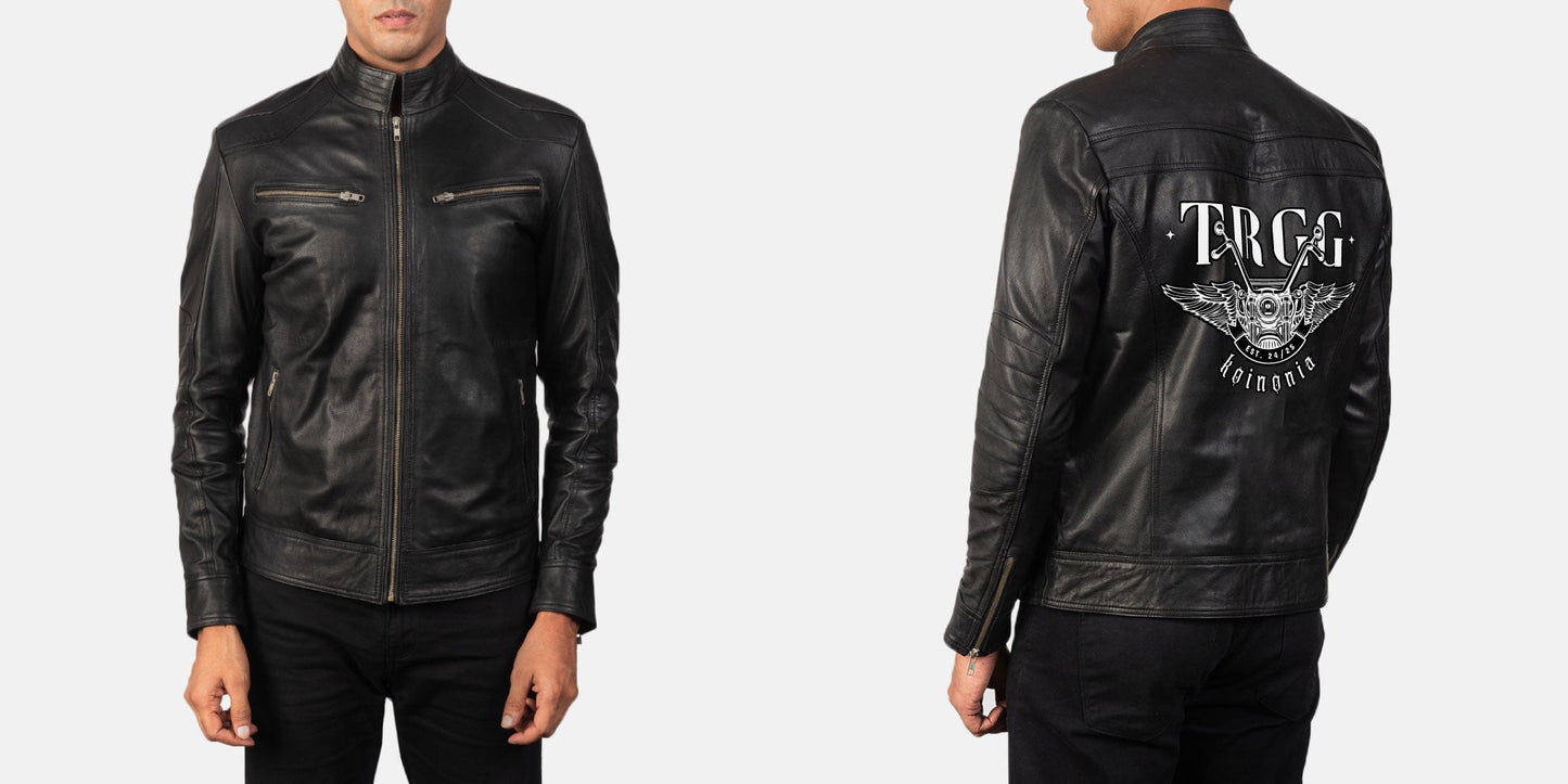Custom Bella Lauridsen Leather Jacket