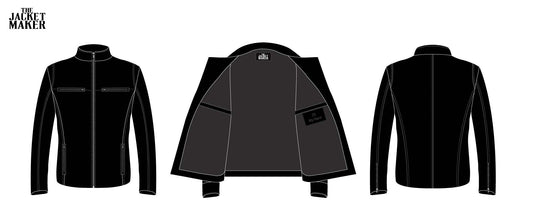 Custom Zeina Alshughri Leather Jacket 1/2 Installment