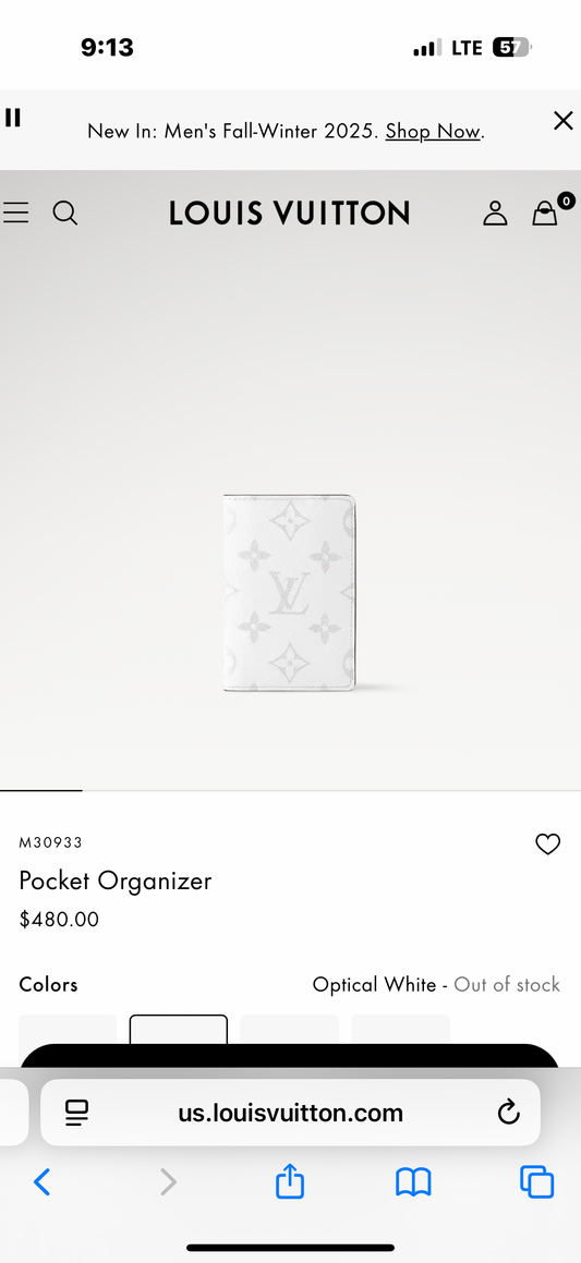 Custom Daniyal Shoaib Pocket Organizer