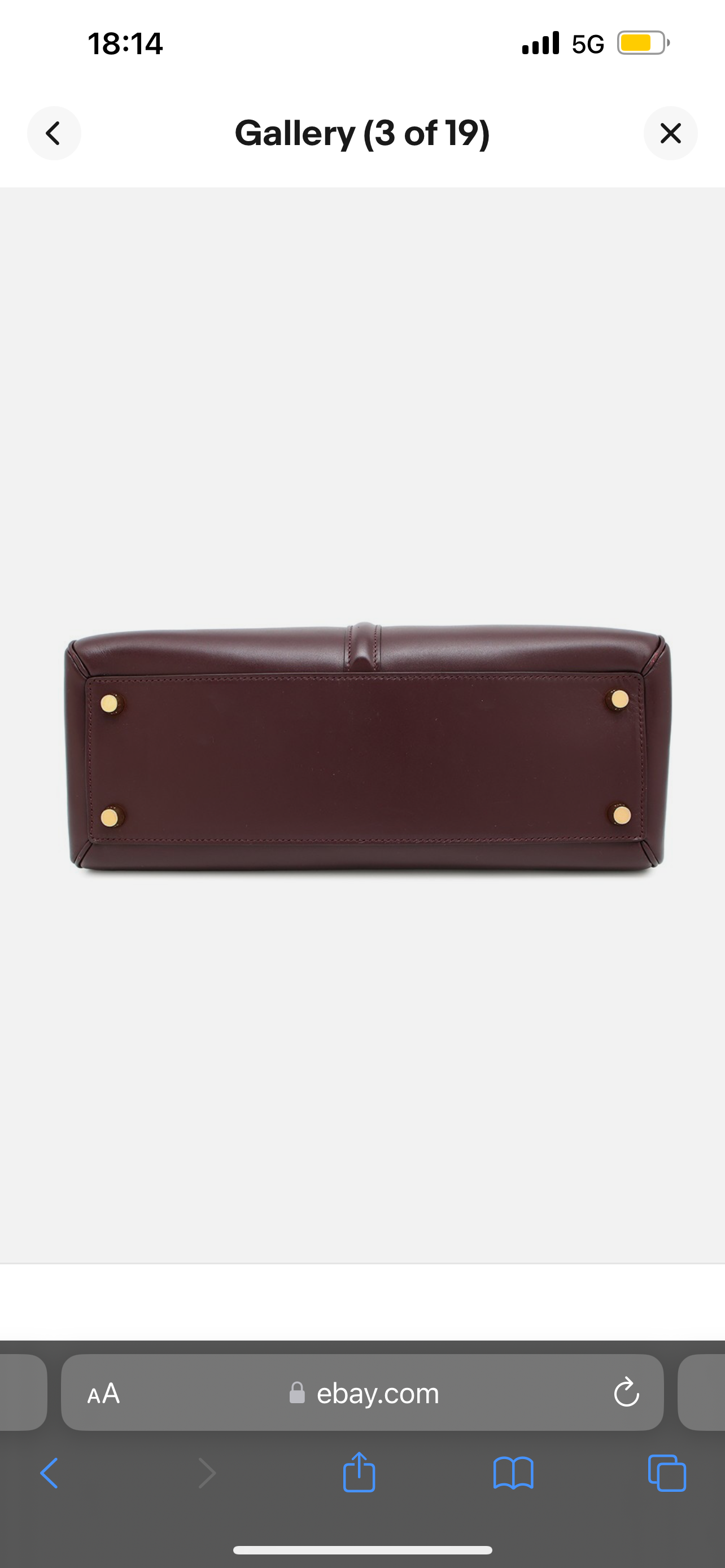 Custom Oluwatomife Laniyan Leather Handbag