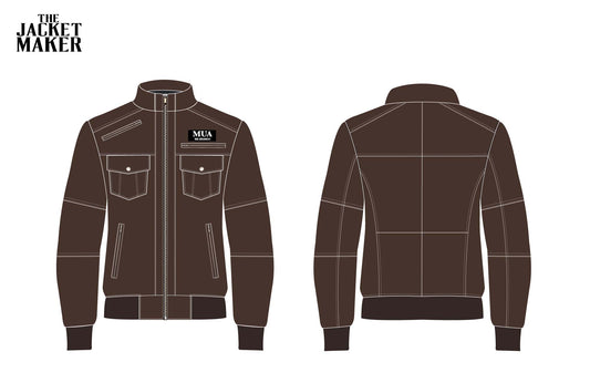 Custom jamesenkuzis Leather Jacket