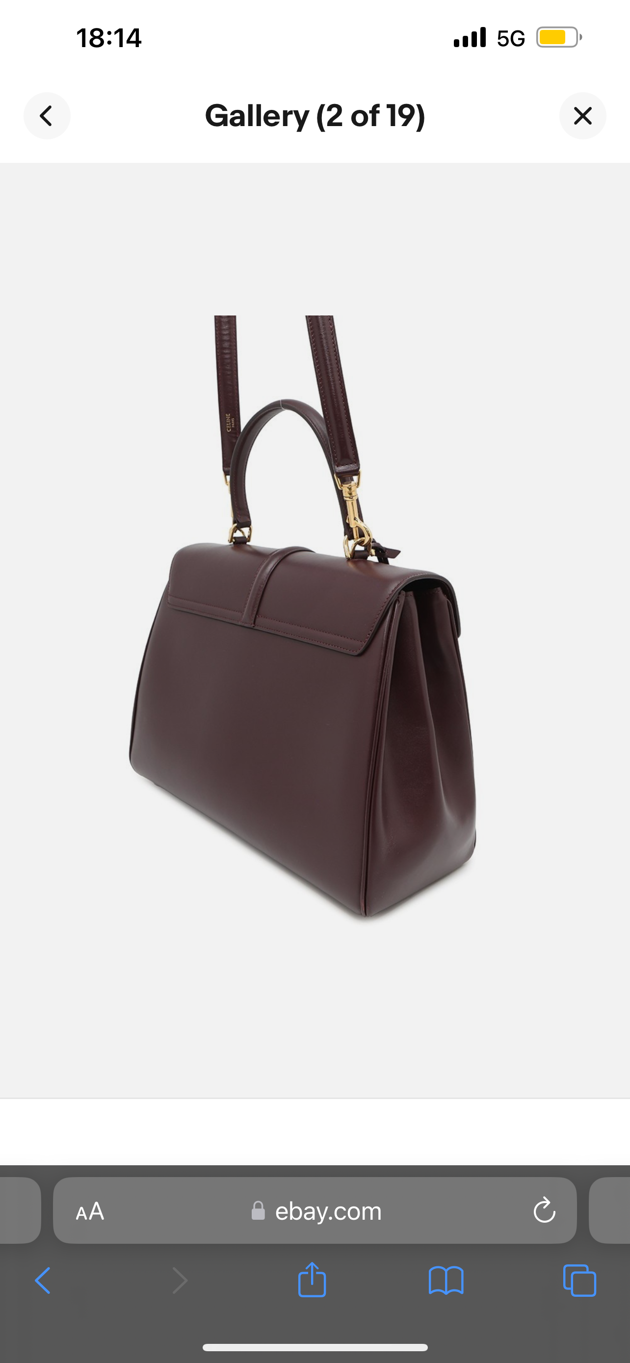 Custom Oluwatomife Laniyan Leather Handbag
