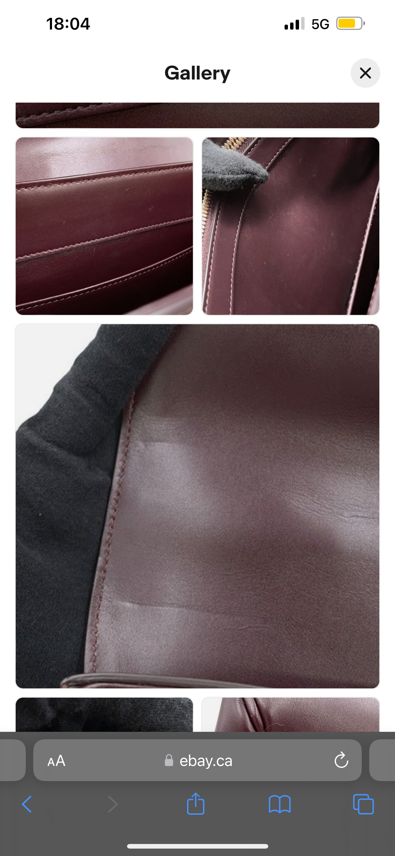 Custom Oluwatomife Laniyan Leather Handbag