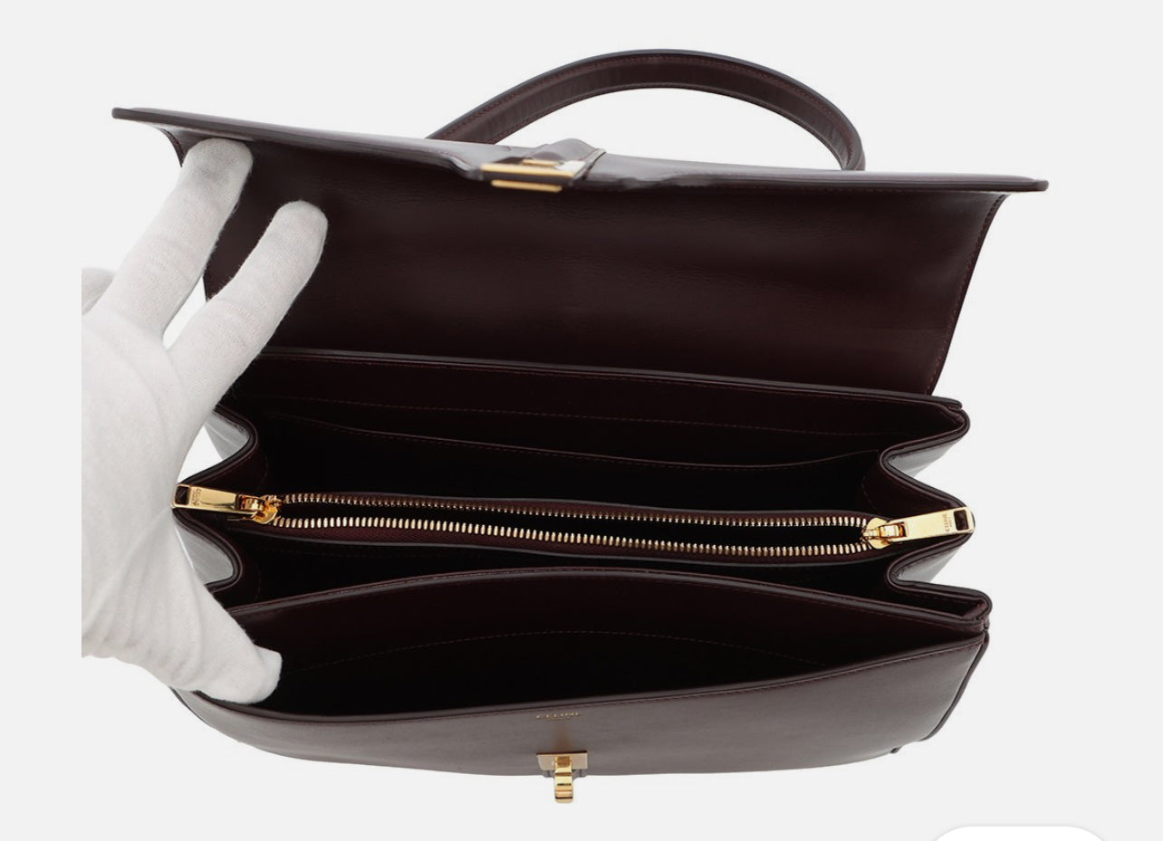 Custom Oluwatomife Laniyan Leather Handbag