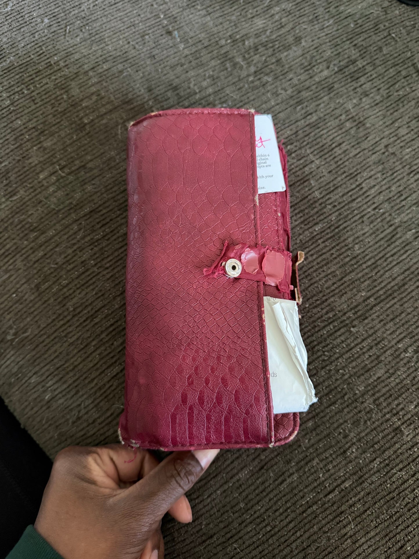 Custom Victoria Schmalz Leather Wallet
