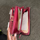 Custom Victoria Schmalz Leather Wallet