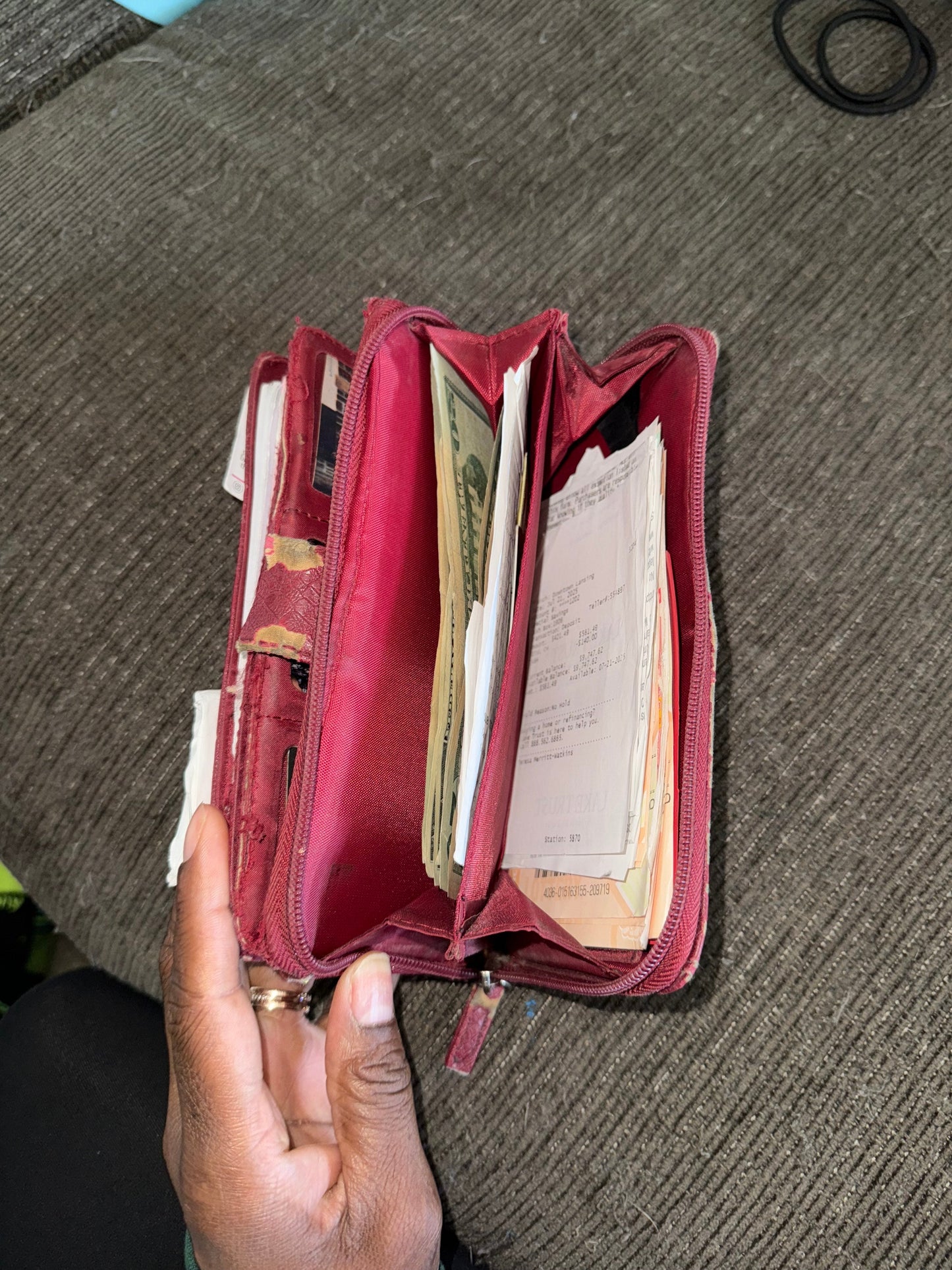 Custom Victoria Schmalz Leather Wallet