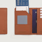Personalized Travel Leather Wallet With Name/Initials Engraving - Add On