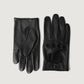 Ferdinand Black Leather Driving Gloves