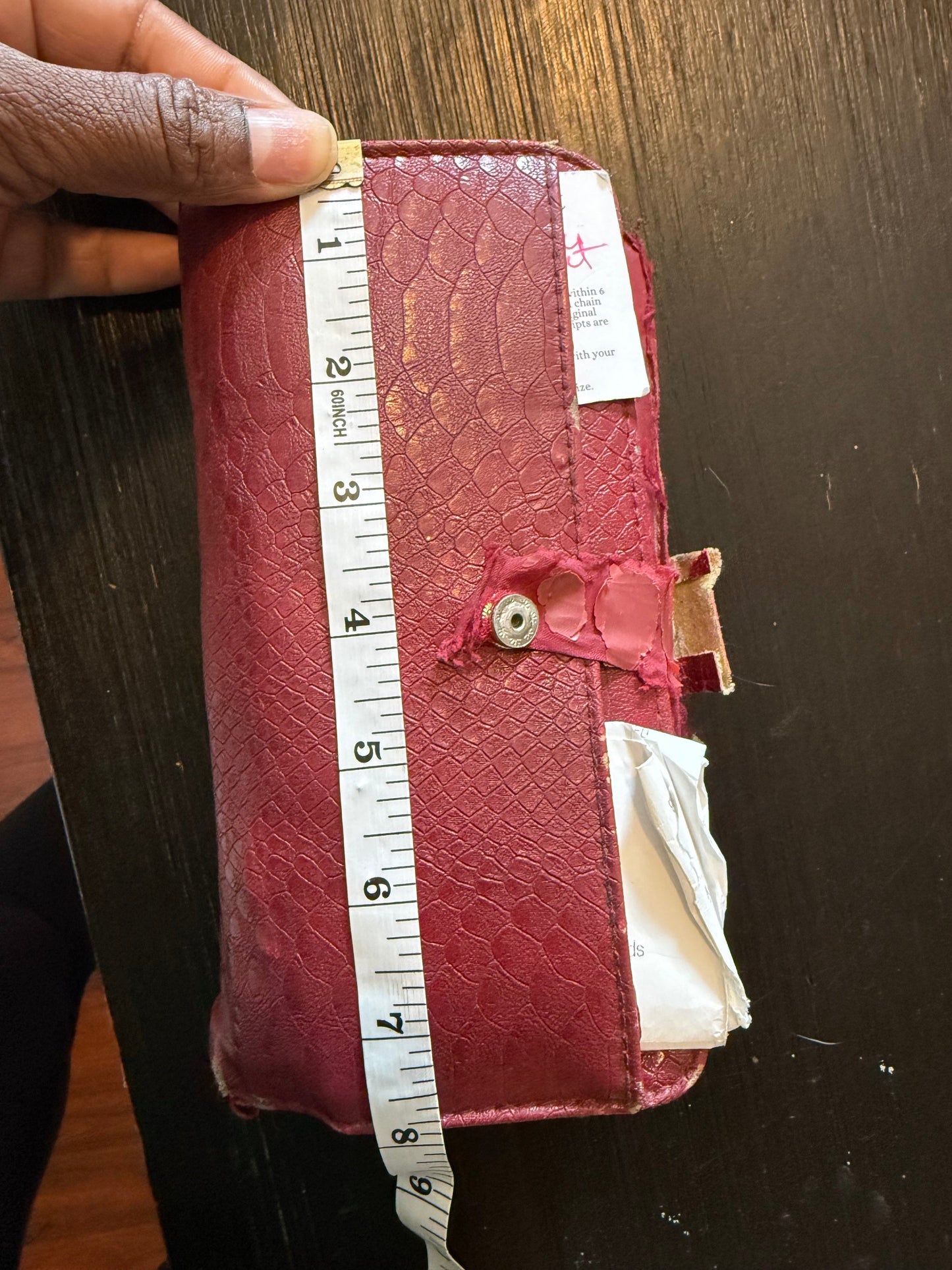 Custom Victoria Schmalz Leather Wallet
