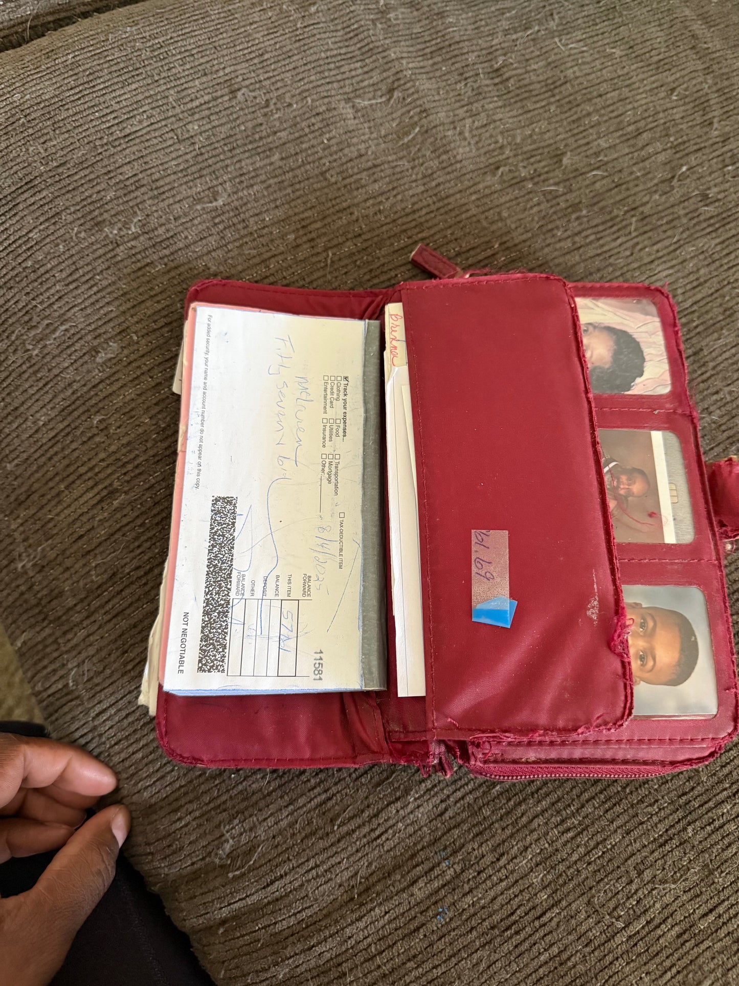 Custom Victoria Schmalz Leather Wallet