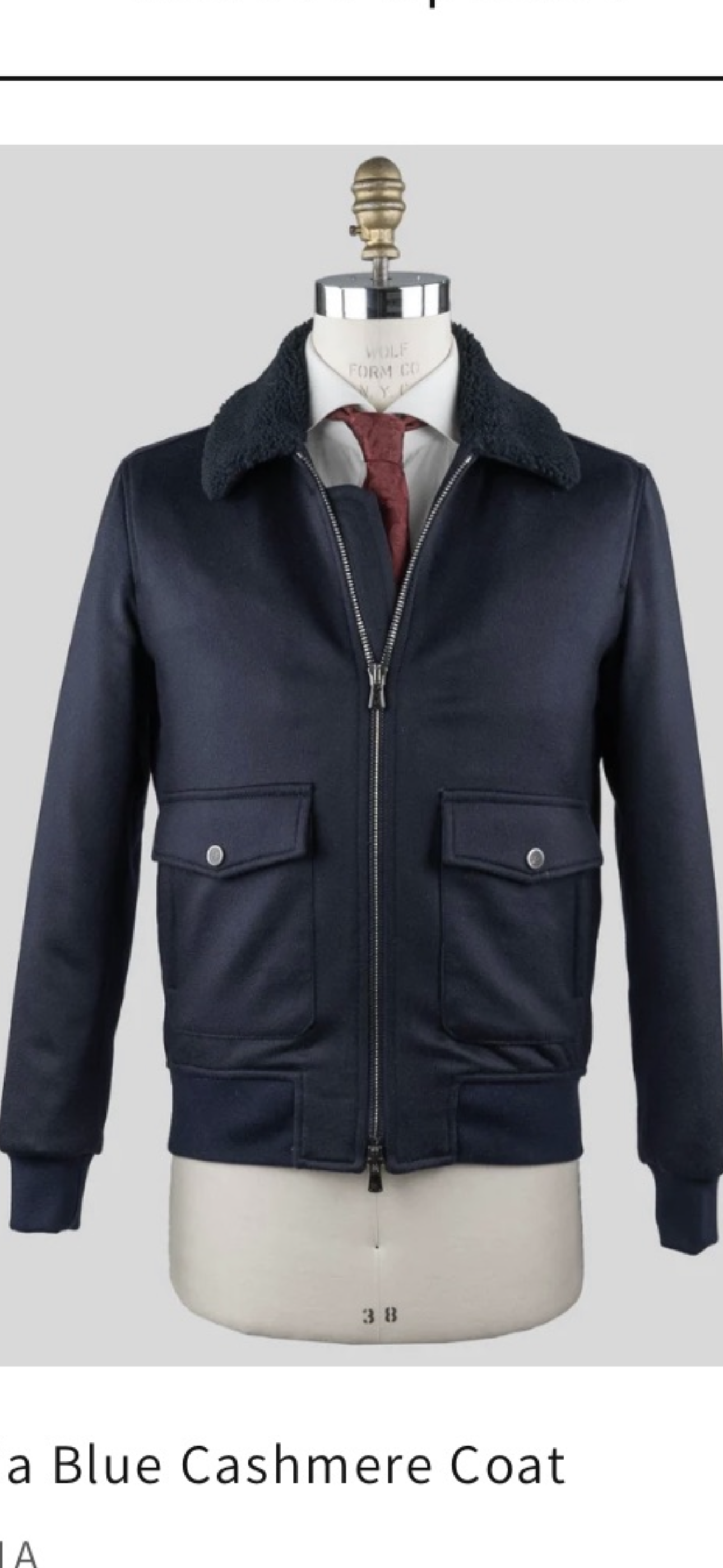 Custom Brad Bennett leather Jacket 1/2 Installment