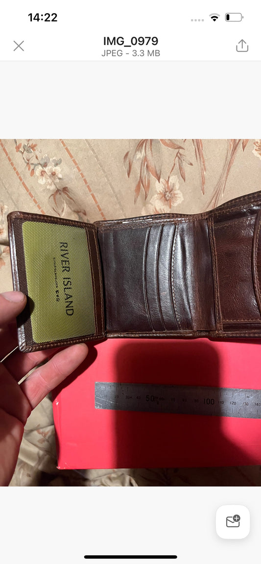Custom Sean O Donovan Tri-Fold Leather Wallet