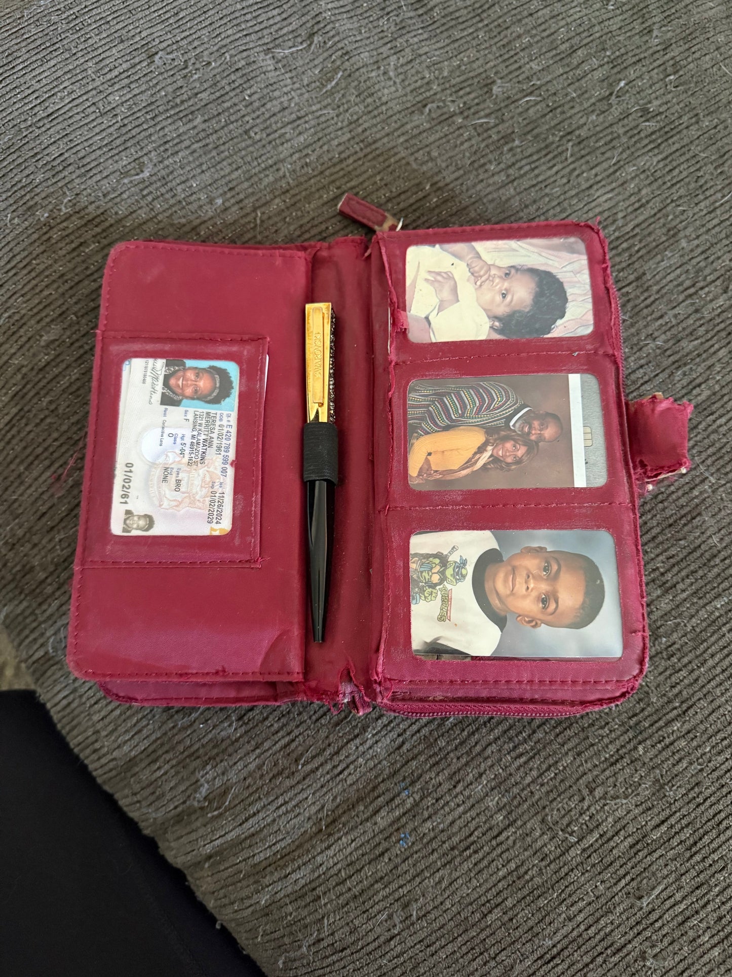 Custom Victoria Schmalz Leather Wallet
