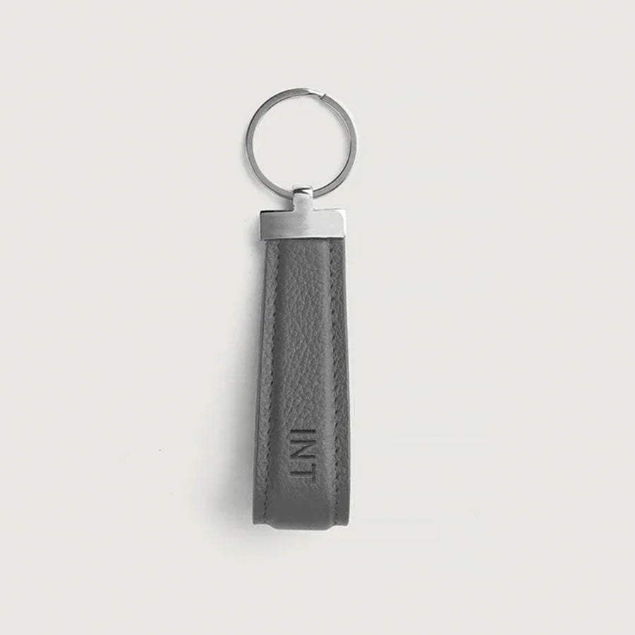 Personalized Elroy Leather Keychain With Name/Initials Engraving- Add On