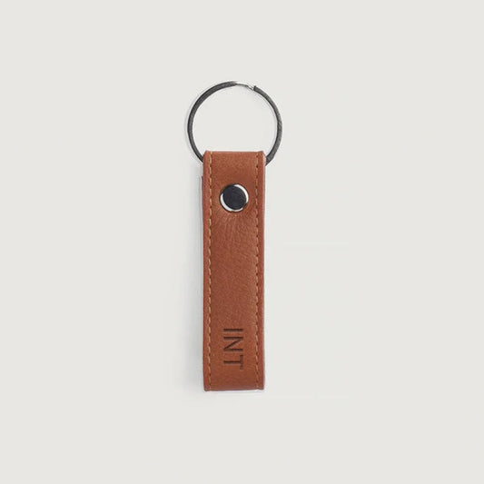 Personalized Adkins Leather Keychain With Name/Initials Engraving- Add On